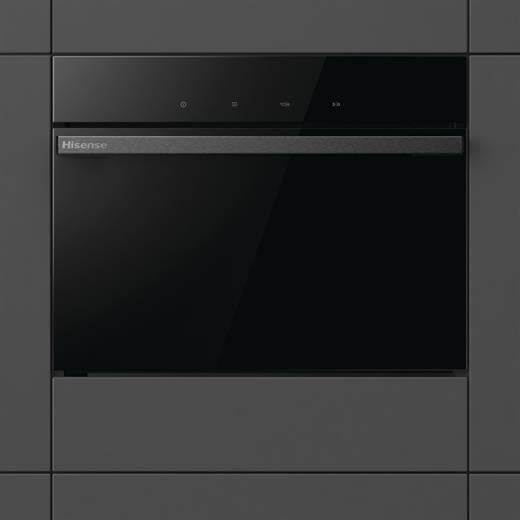 HISENSE BIM45342ADBG 50 LT. ANKASTRE CAM MİKRODALGA ÖZELLİKLİ FIRIN SİYAH