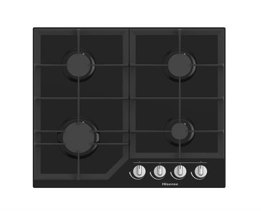 HISENSE GG643B  4 GÖZLÜ GAZLI 60CM ANKASTRE OCAK SİYAH