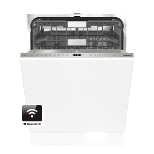 HISENSE HV693C60AD 7 PROG. 16 KİŞİLİK ANKASTRE WIFI BEYAZ BULAŞIK MAKİNESİ