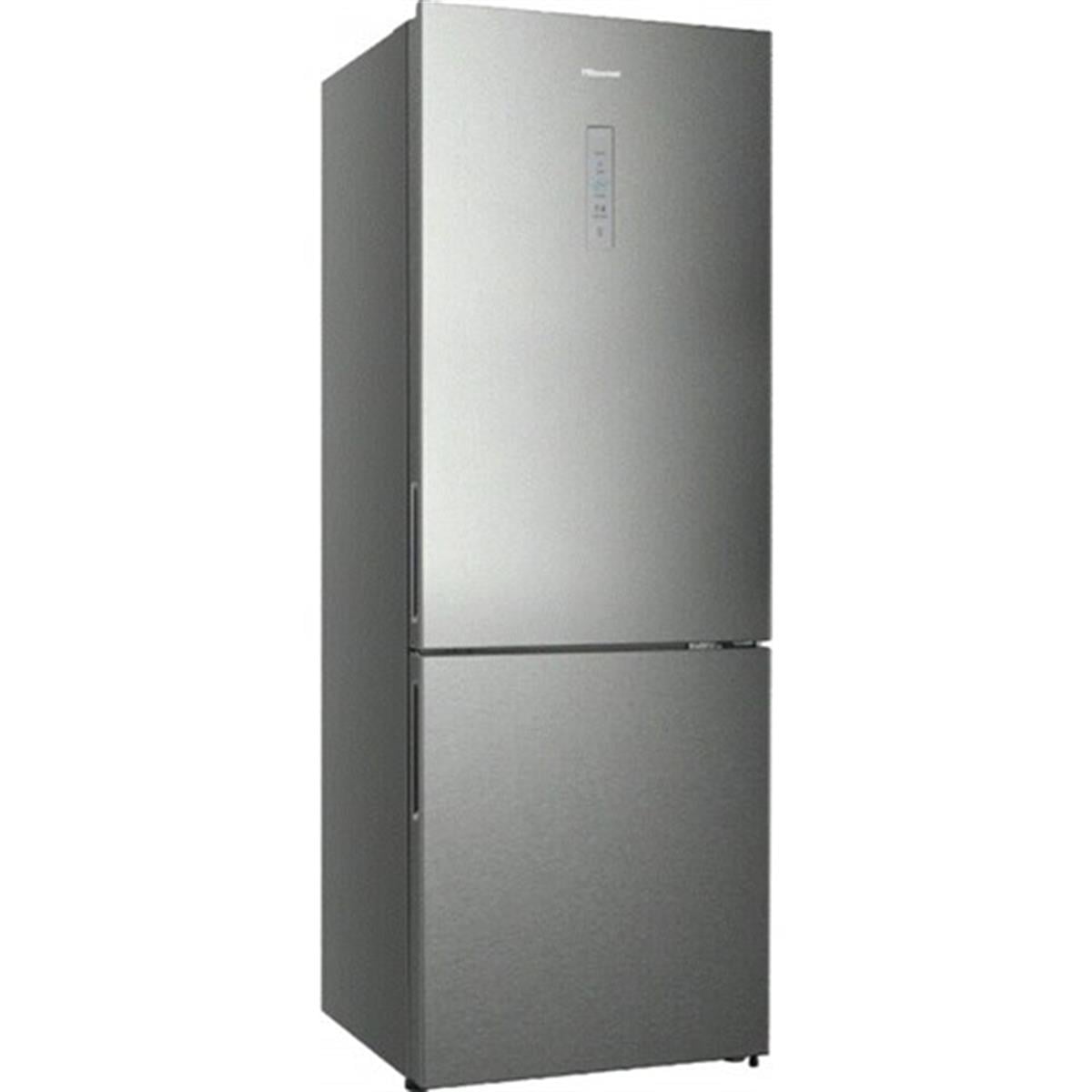 HISENSE RB645N4BIE 495 LT. İNV. ÇİFT KAPILI NO FROST KOMBİ INOX BUZDOLABI 