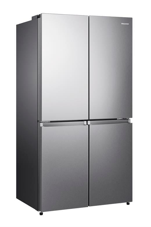 HISENSE RQ758N4SBSE 609 LT. 4 KAPILI GARDIROP TİPİ NO FROST İNOX BUZDOLABI 
