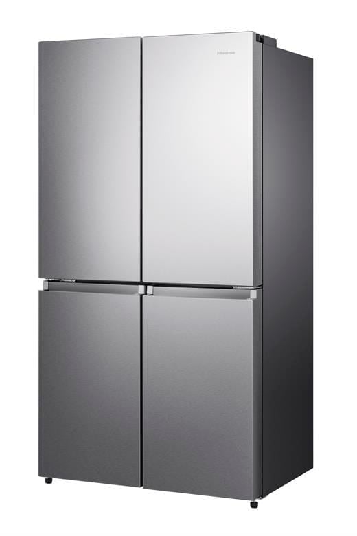 HISENSE RQ758N4SBSE 609 LT. 4 KAPILI GARDIROP TİPİ NO FROST İNOX BUZDOLABI 
