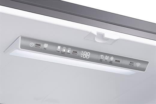 HISENSE RQ758N4SBSE 609 LT. 4 KAPILI GARDIROP TİPİ NO FROST İNOX BUZDOLABI 