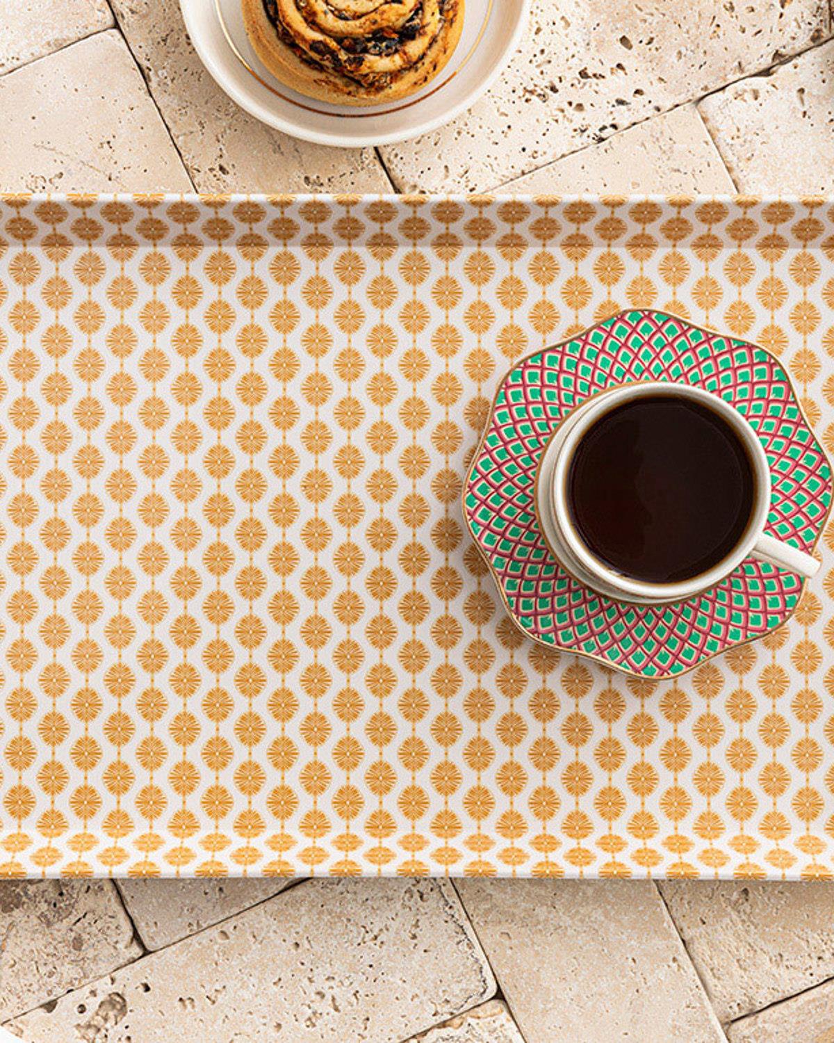 Melamine Tray 27x36 cm Yellow