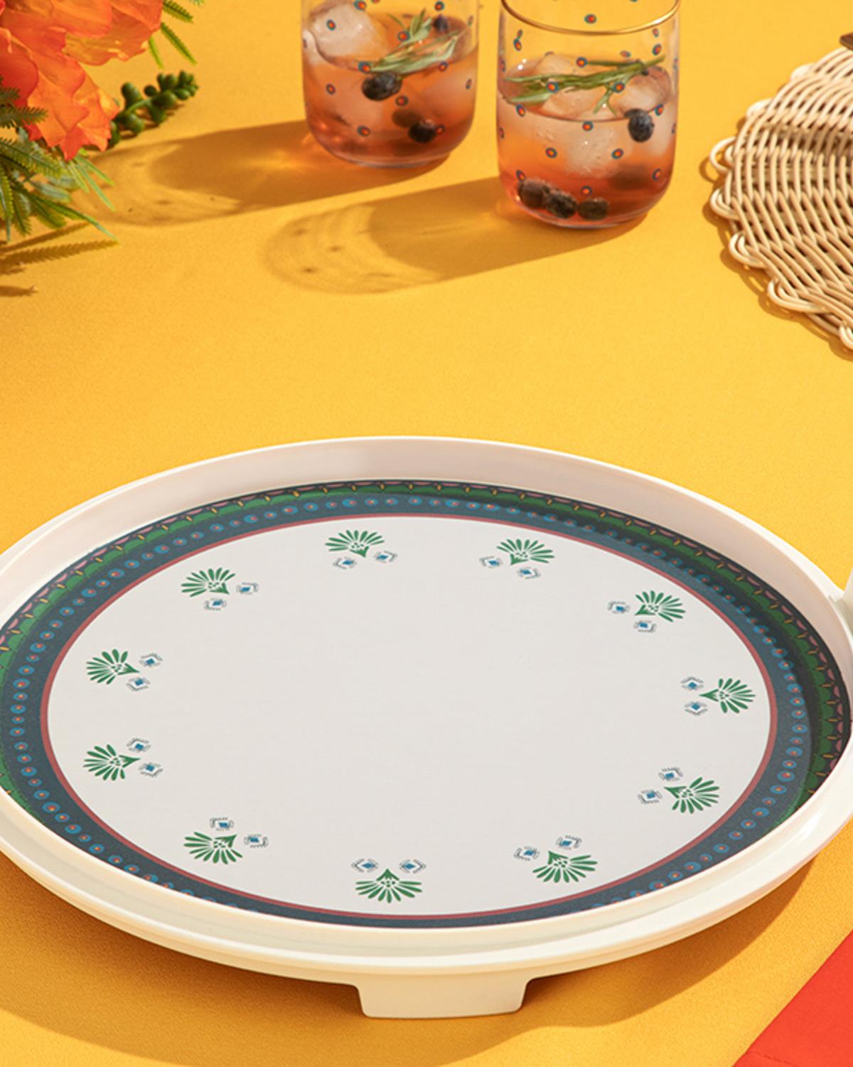 Фанус За Кекс Меламин, Синьо, 31 Cm