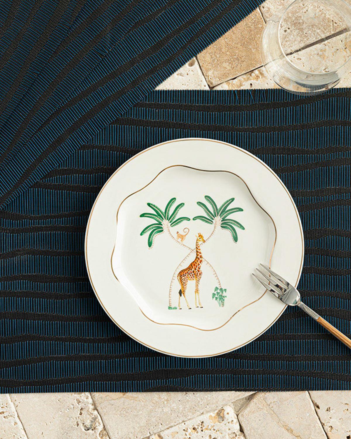 Американзки Сервиз 4 Бр., Pvc, Тъмно Синьо, 45 X 30 Cm