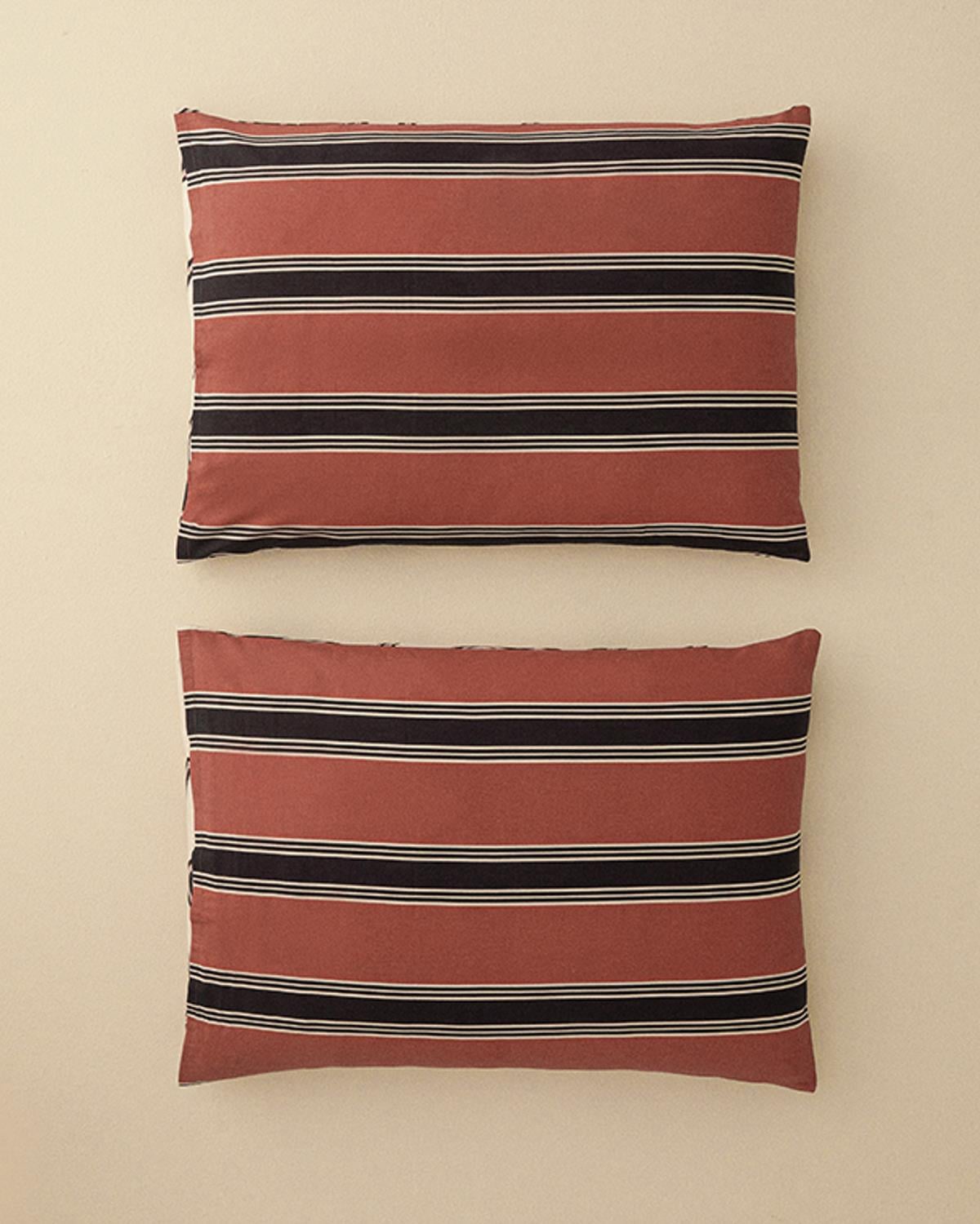 Abstract Art Калъфка За Възглавница 2 бр. Мек памук с дигитална щампа 50x70 см Бежов