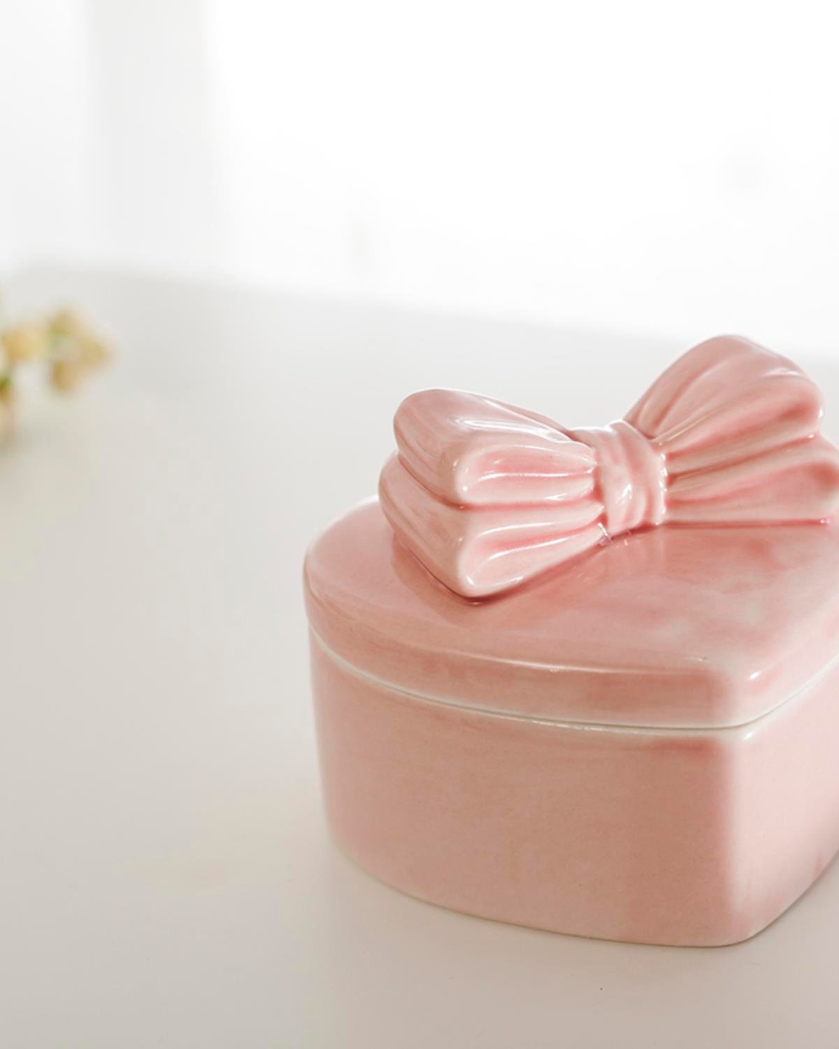 Adele Фигурка Декоративен Каменна керамика 10,9x9,6x8,6 см Розов