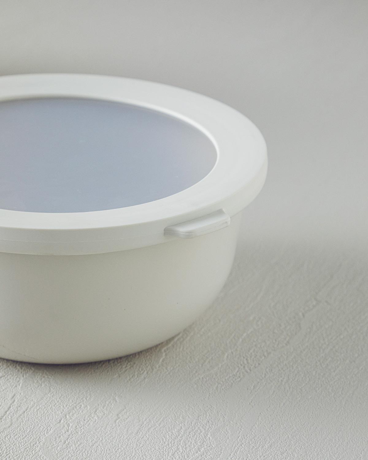 Adora Кутия За Съхранение 3 бр. Пластмаса 18-21-25 см Бежов