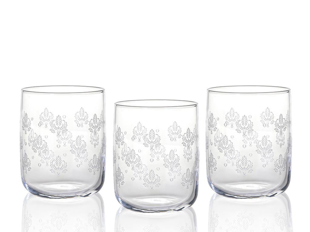 Alder ЧАША ЗА БЕЗАЛКОХОЛНО 3 бр. Cam 270 ml Silver