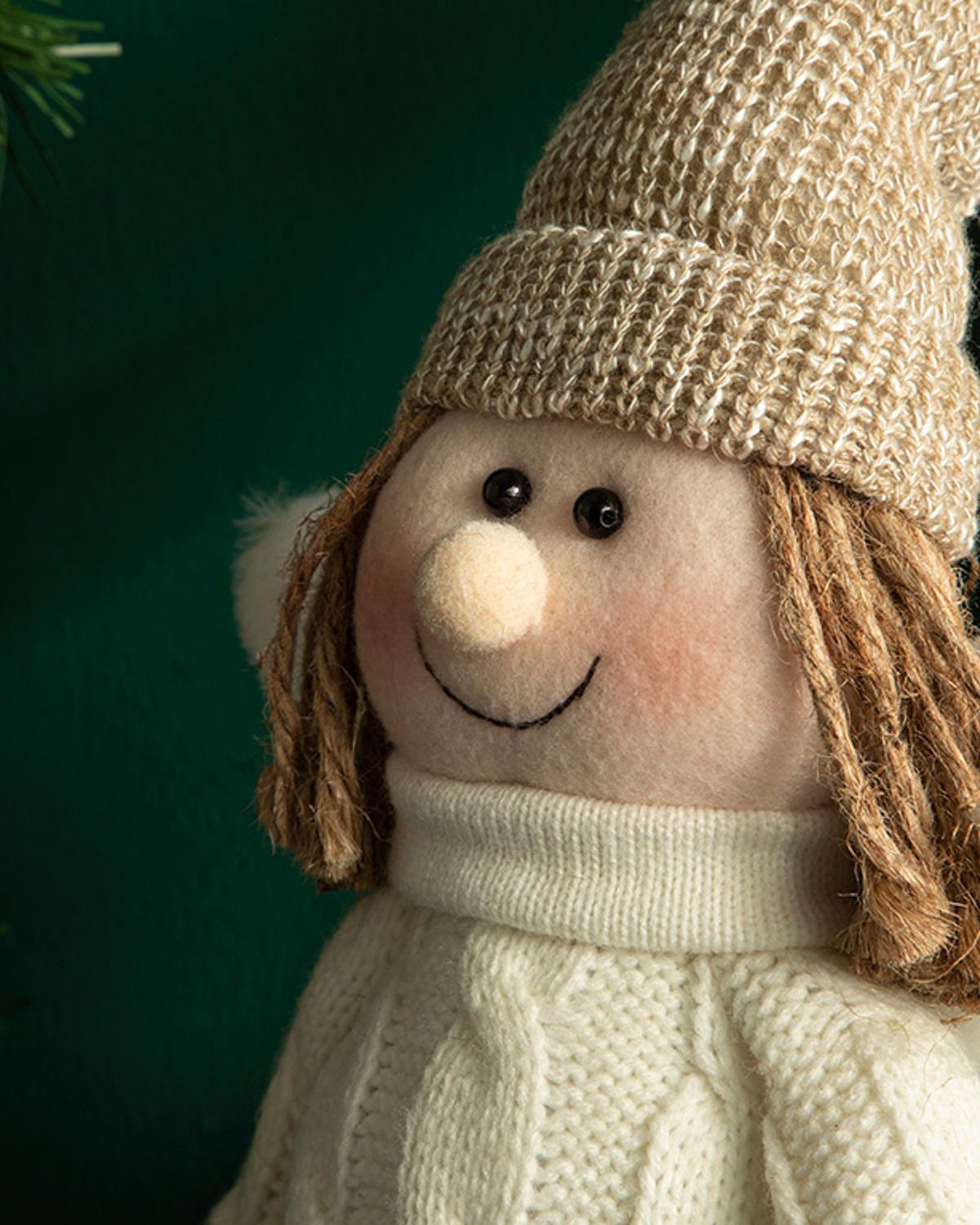 Alexa Декоративен Предмет Светлокафяво., 18X8X55 Cm