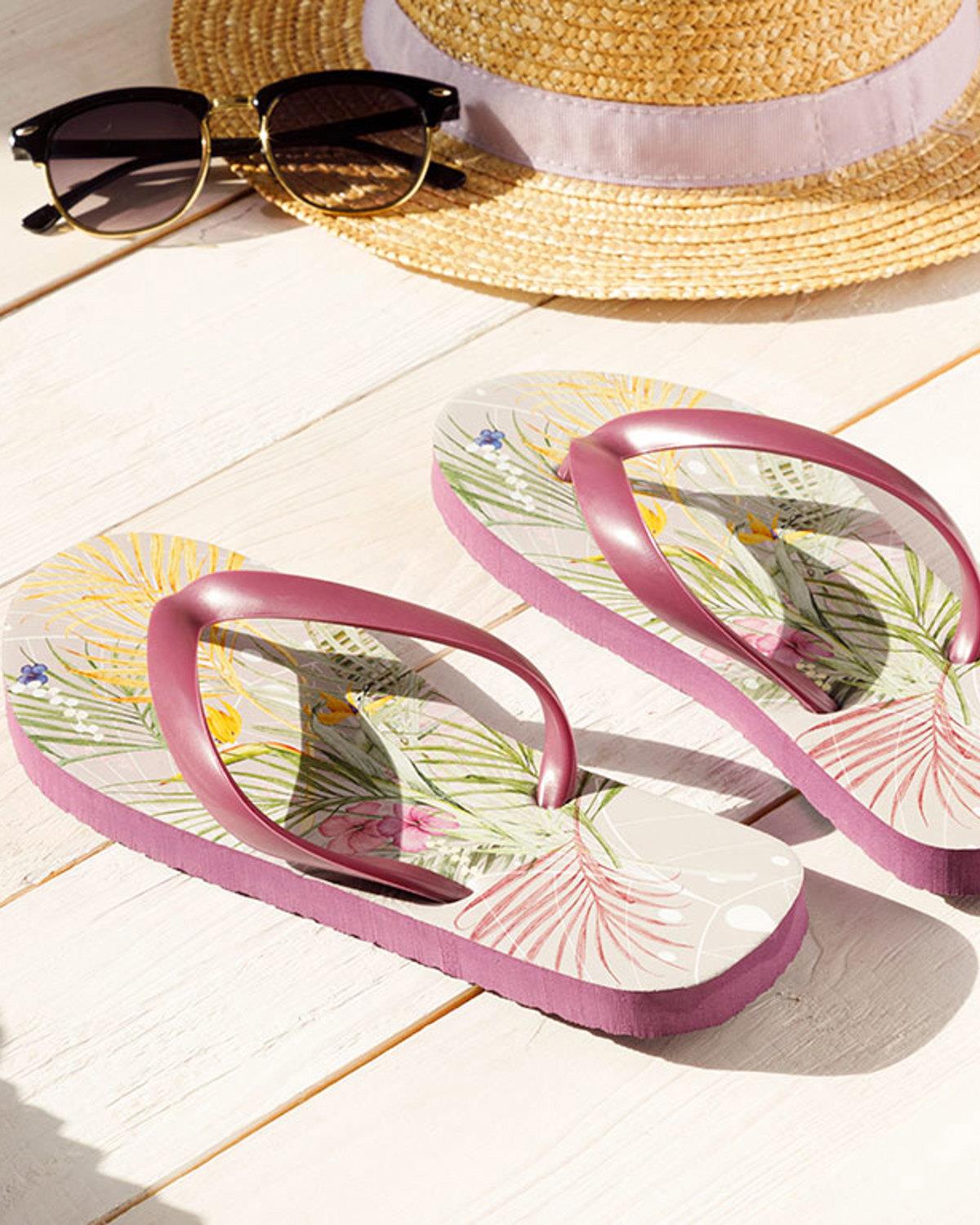 Alfred Flip-Flop Beach Slipper 40 Purple