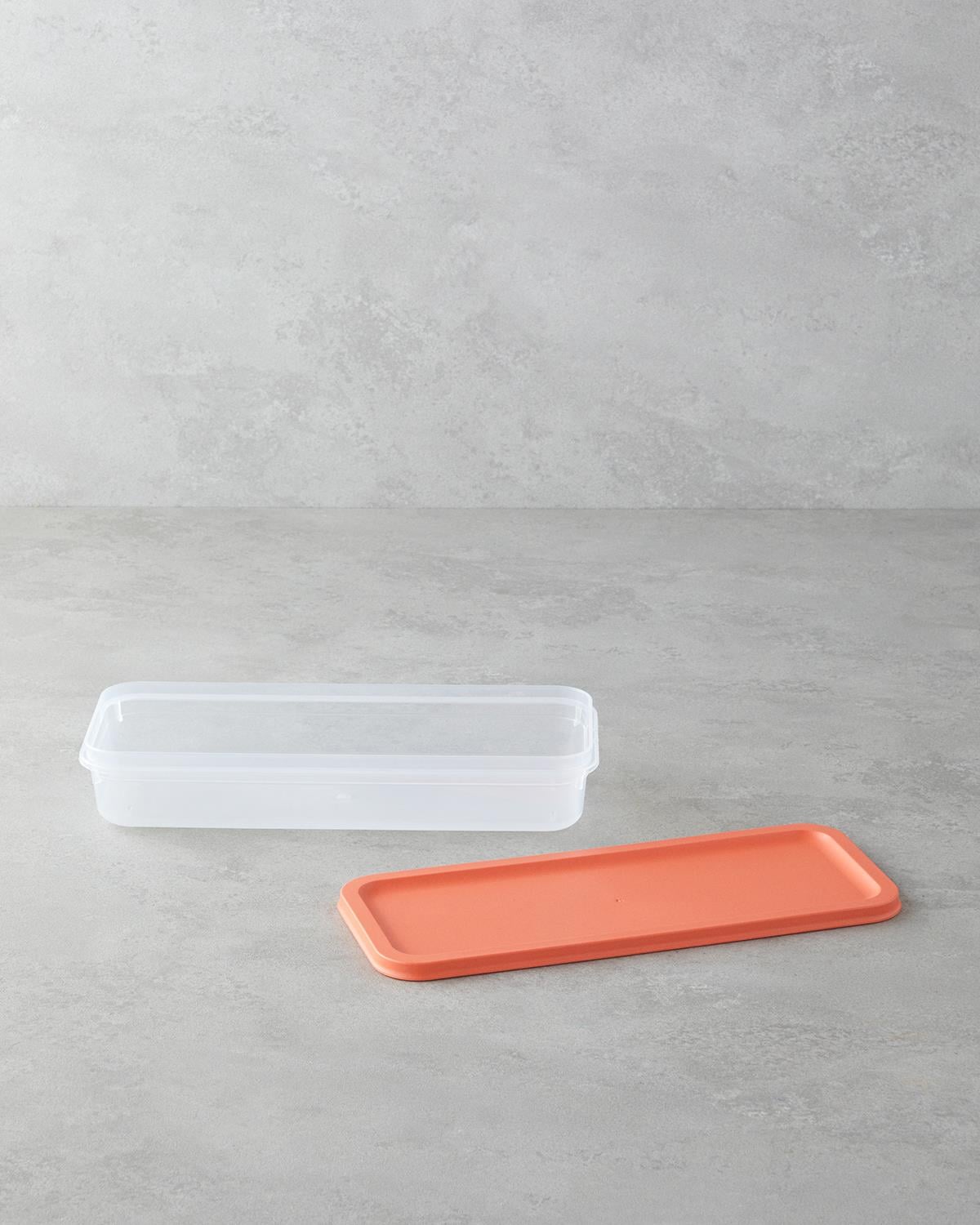 Alıce Кутия За Съхранение Пластмаса 1200 мл Оранжев