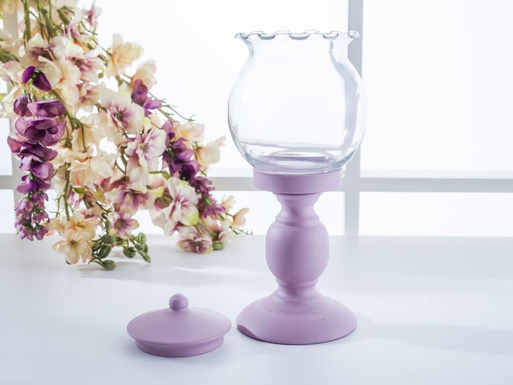 Alıce ДЕКОРАТИВНА ЗАХАРНИЦ С краче Ковано желязо Rose Color