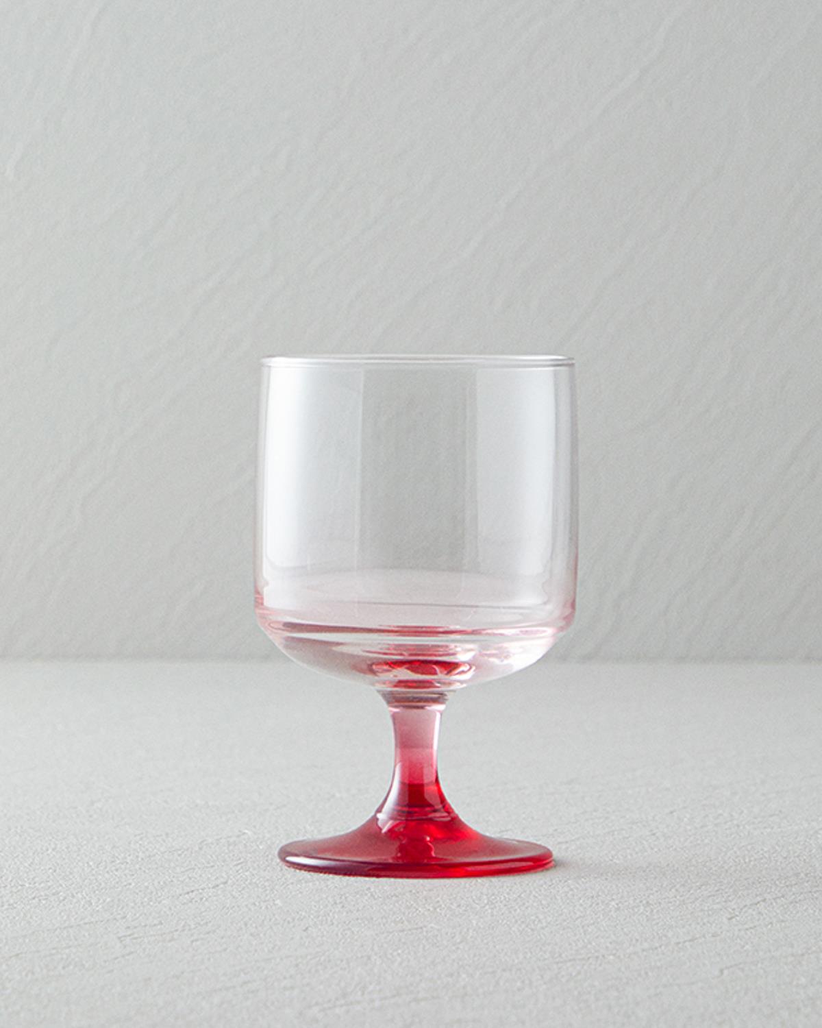 Aloha Cup 3 Бр., Стъкло, Зелено-Червено, 300 Ml