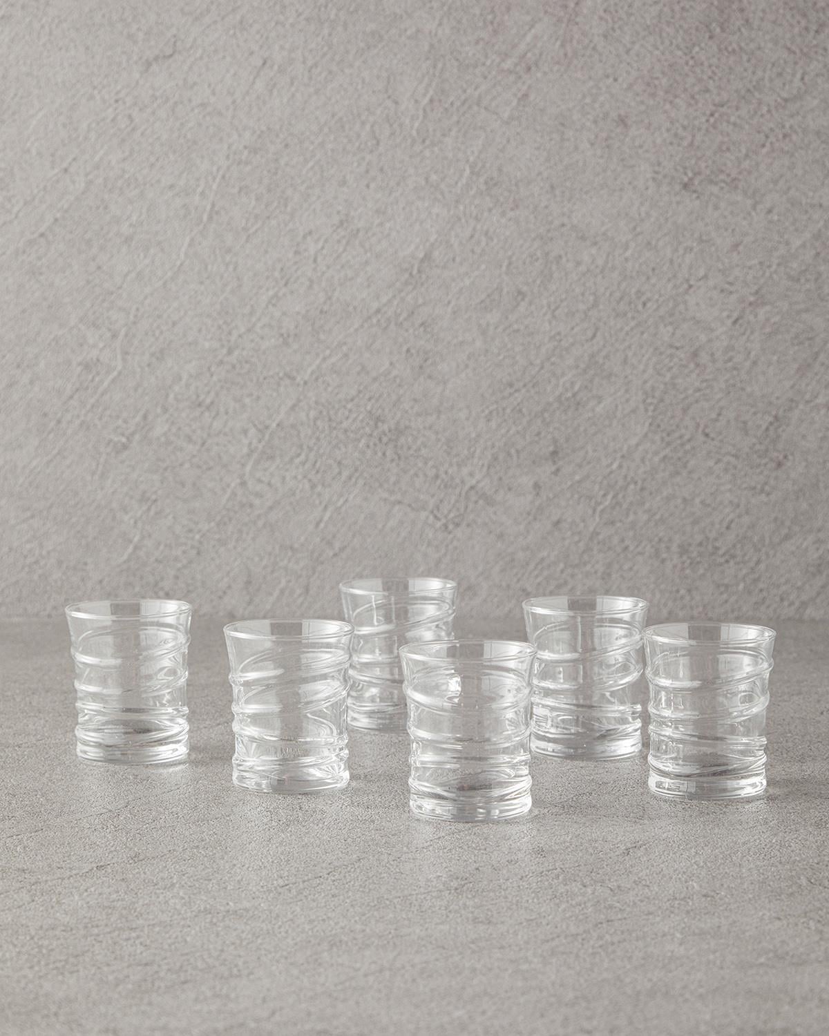 Alvın Чаша 6 бр. Стъкло 65 мл Прозрачен