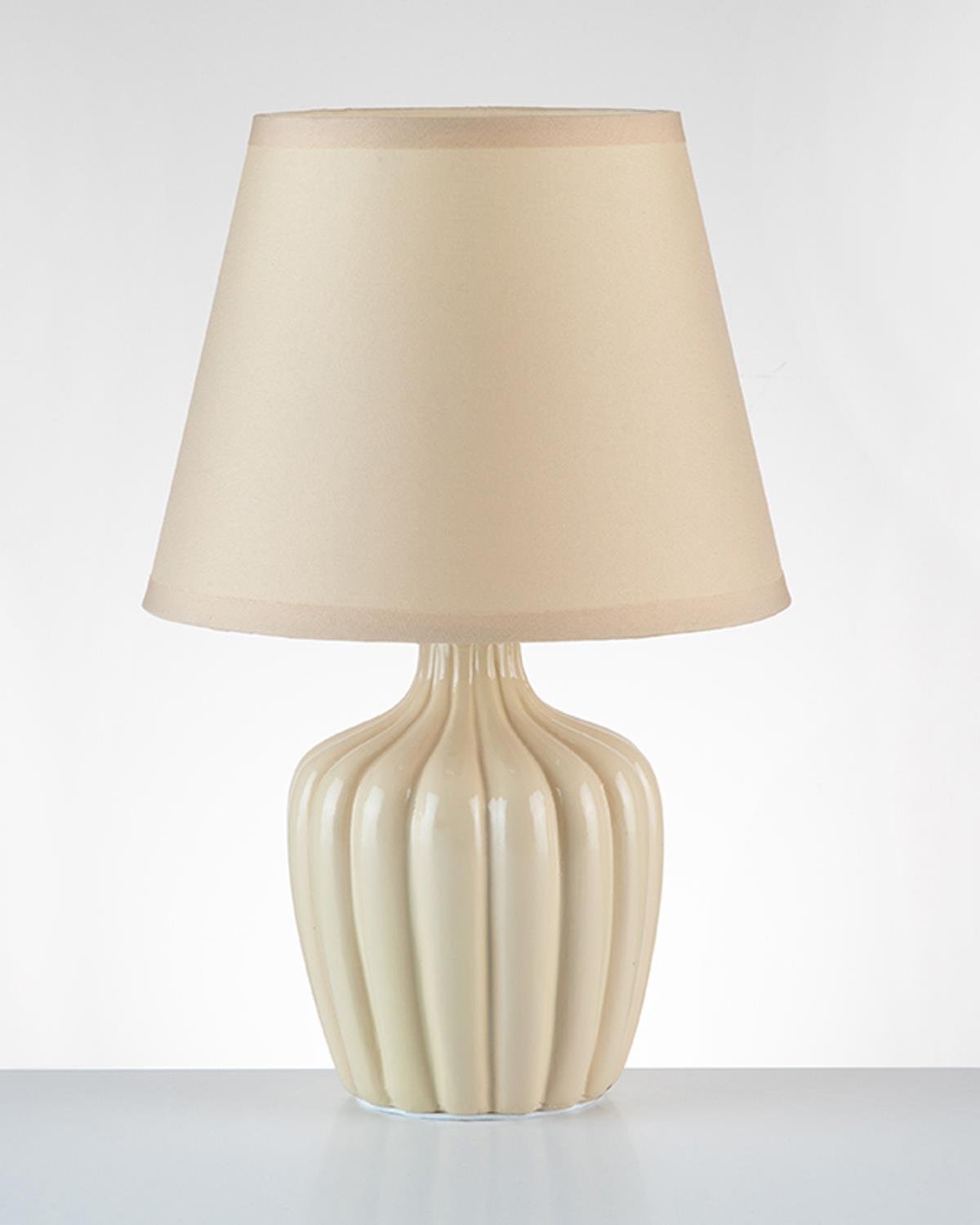 Andrea Абажур 10x10x18.9 см Кремав