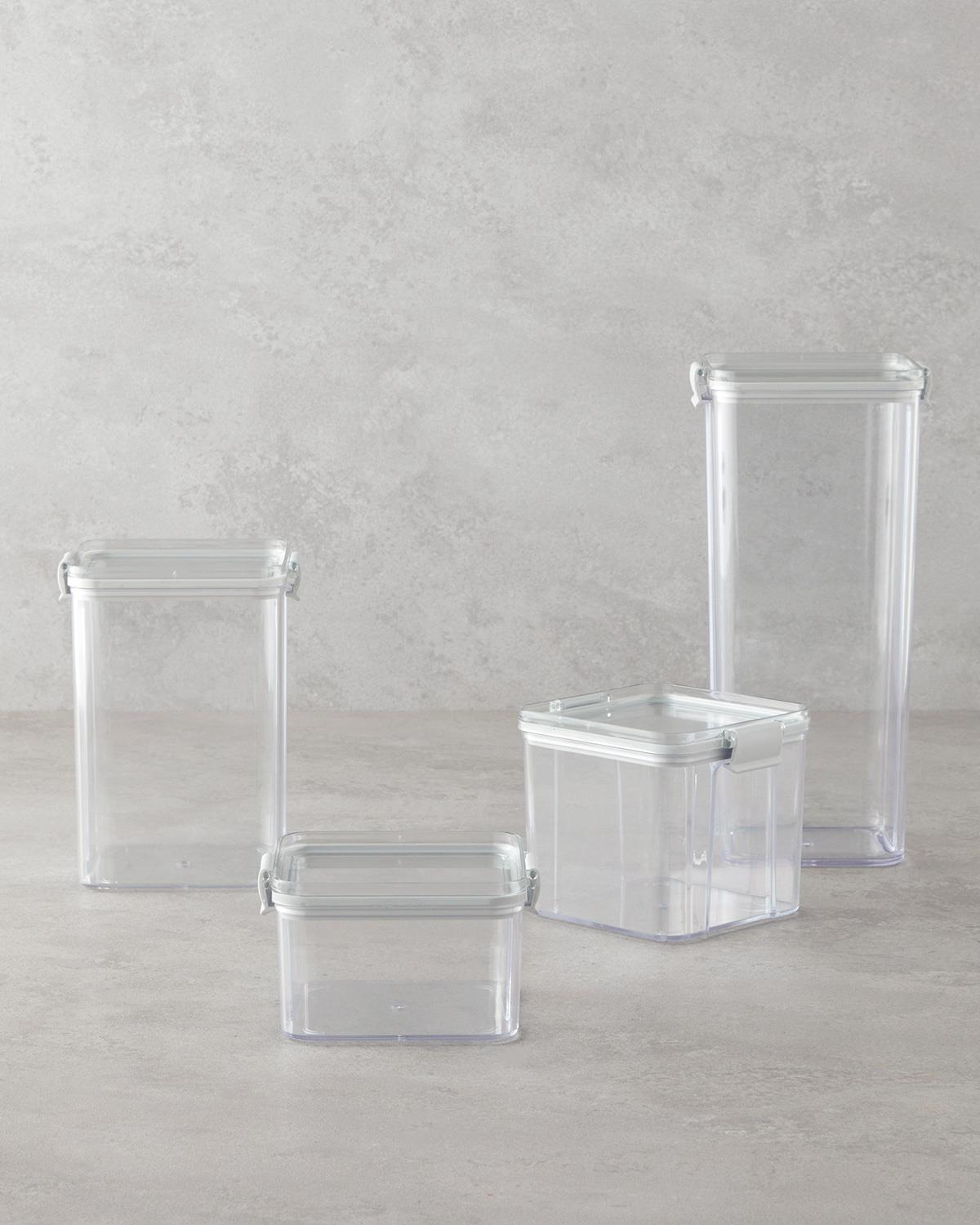 Andy Кутия За Съхранение Пластмаса 700 мл Прозрачен