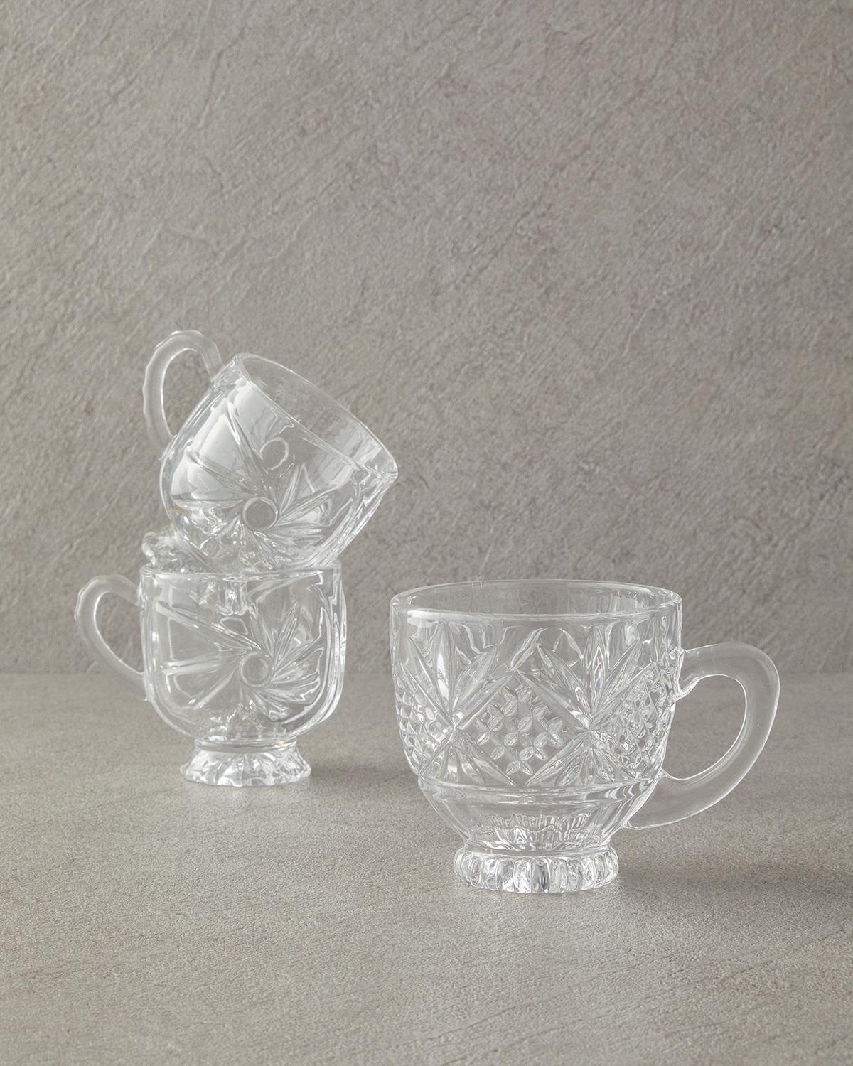 Areca Чаша 2 бр. Стъкло 160 мл Прозрачен