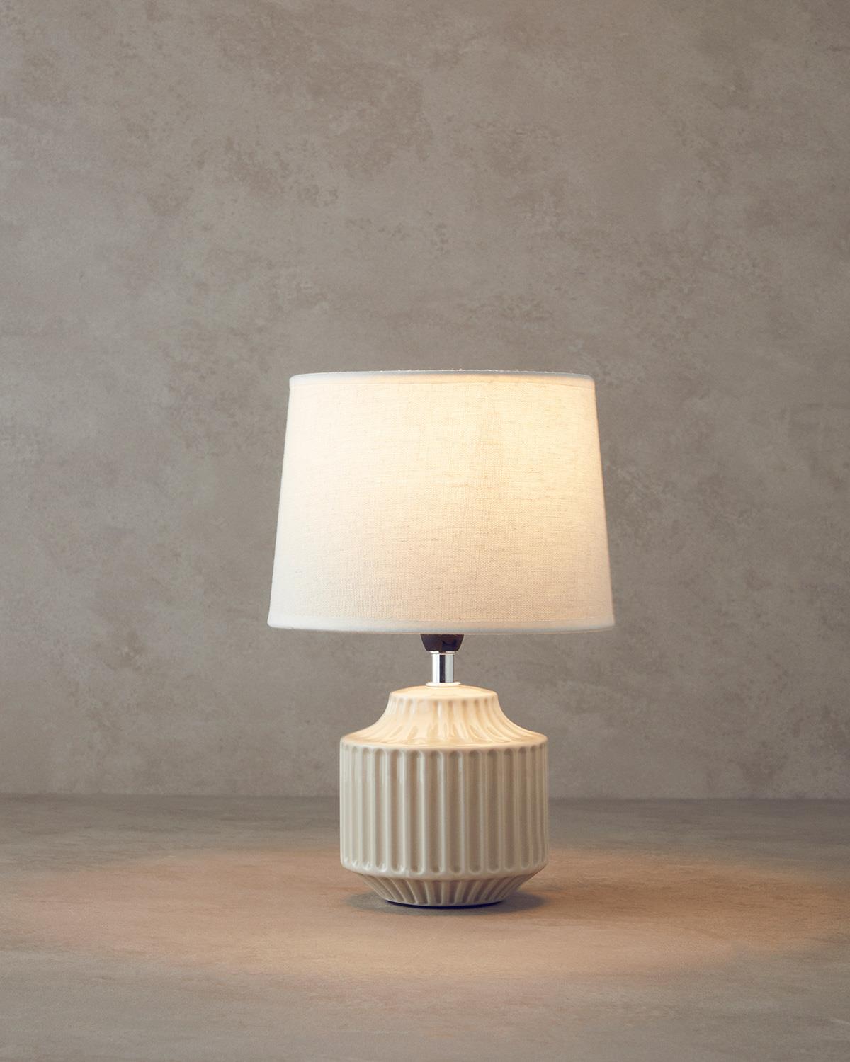 Arıs АБАЖУР Керамичен 28 cm Beige