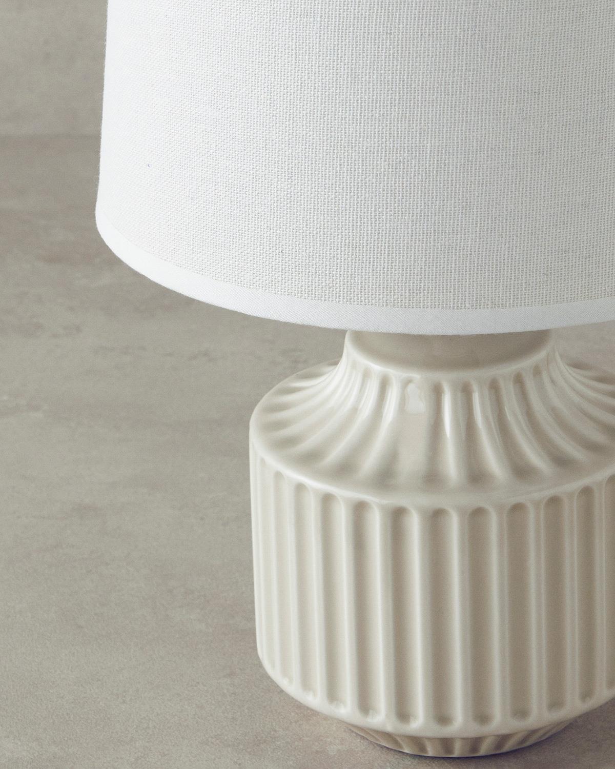 Arıs АБАЖУР Керамичен 28 cm Beige