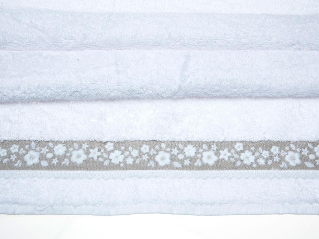 Armona ХАВЛИЯ ЗА ЛИЦЕ Бродирани 50x80 cm White