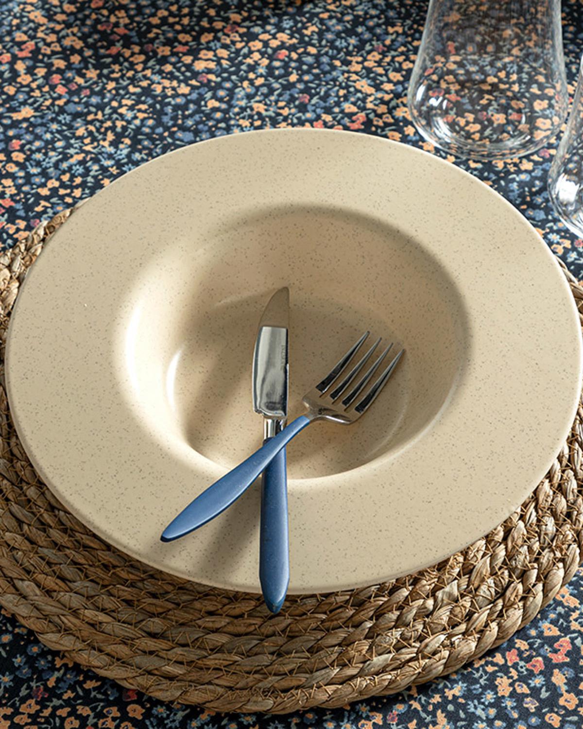 Armonia Чиния За Макарон Керамика, Кремово, 28 Cm