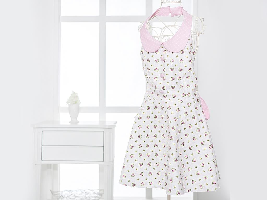 Audrey КУХНЕНСКА ПРЕСТИЛКА Бебешка яка Водоустойчив . Pink