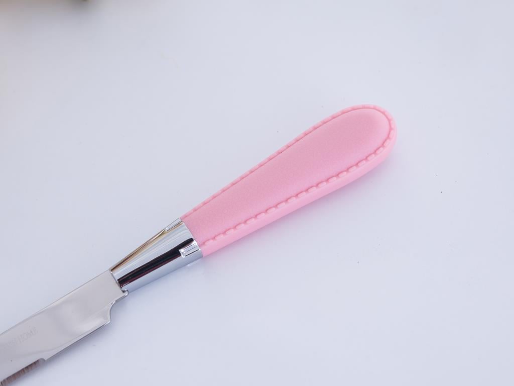 Audrey НОЖ ЗА ДЕСЕРТ 6 бр. Неръждаема стомана 1,5 mm Pink