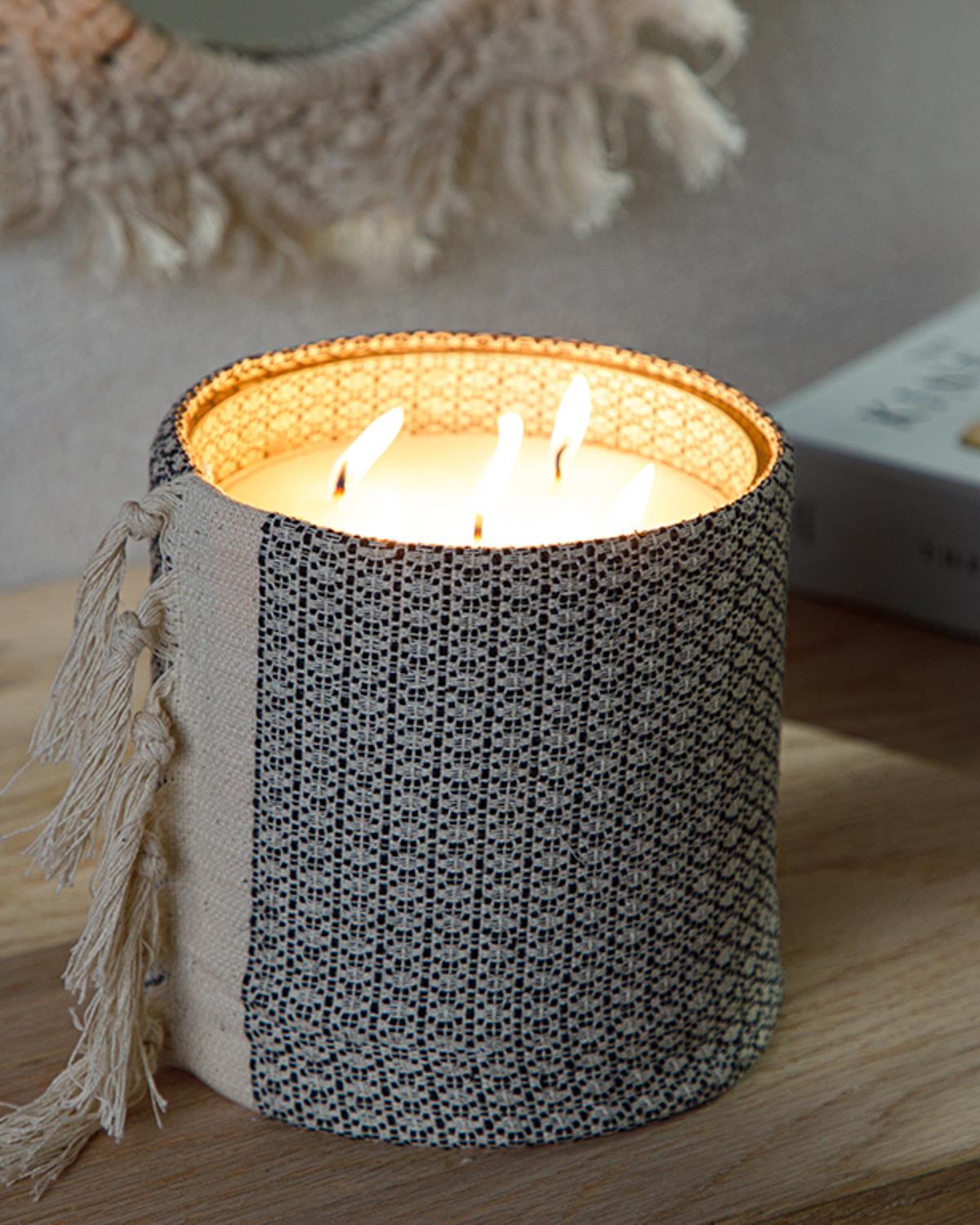 Authentıc Ароматизирана Свещ 14X14 см Антрацит