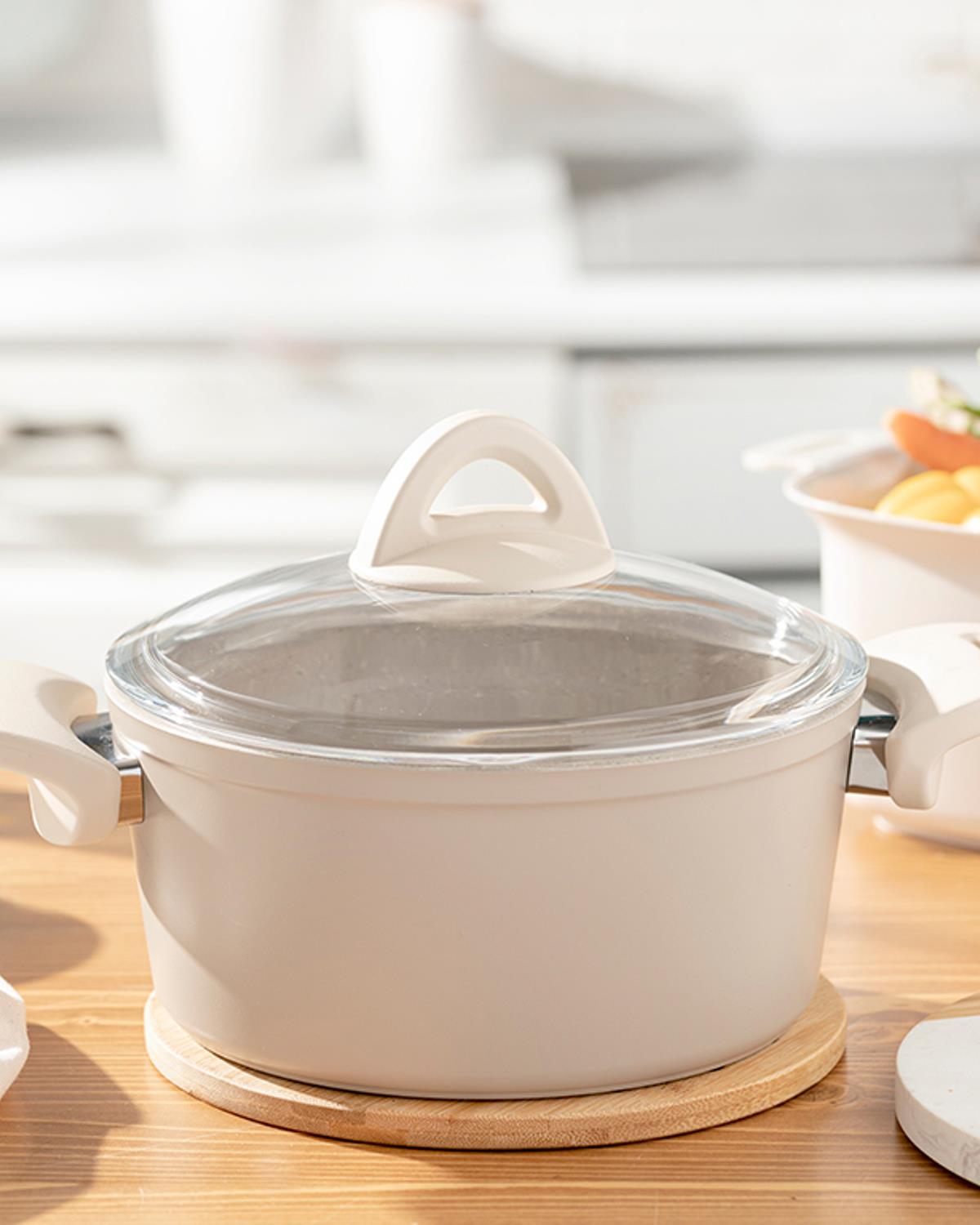 Ava ТЕНДЖЕРА Дълбока Гранит 20 cm Beige