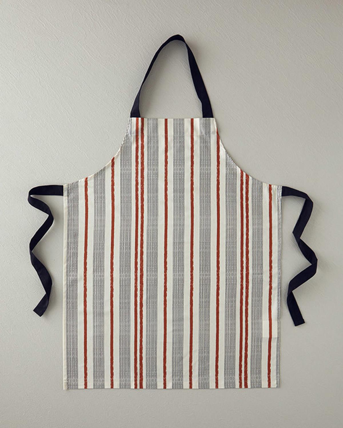 Avignon Кухненска Престилка Памук 65x80 см Черен