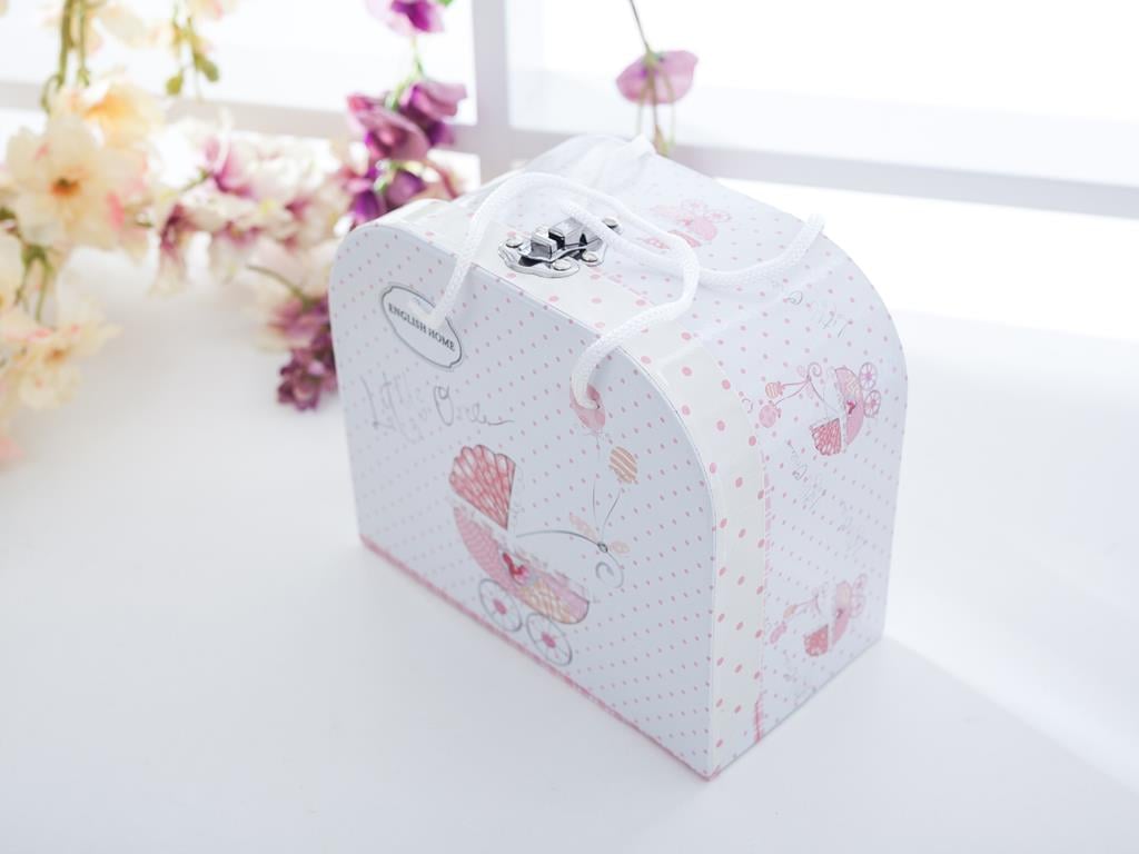 Baby Carrıage БЕБЕШКИ КОМПЛЕКТ ЗА 3 бр. Порцелан . Pink