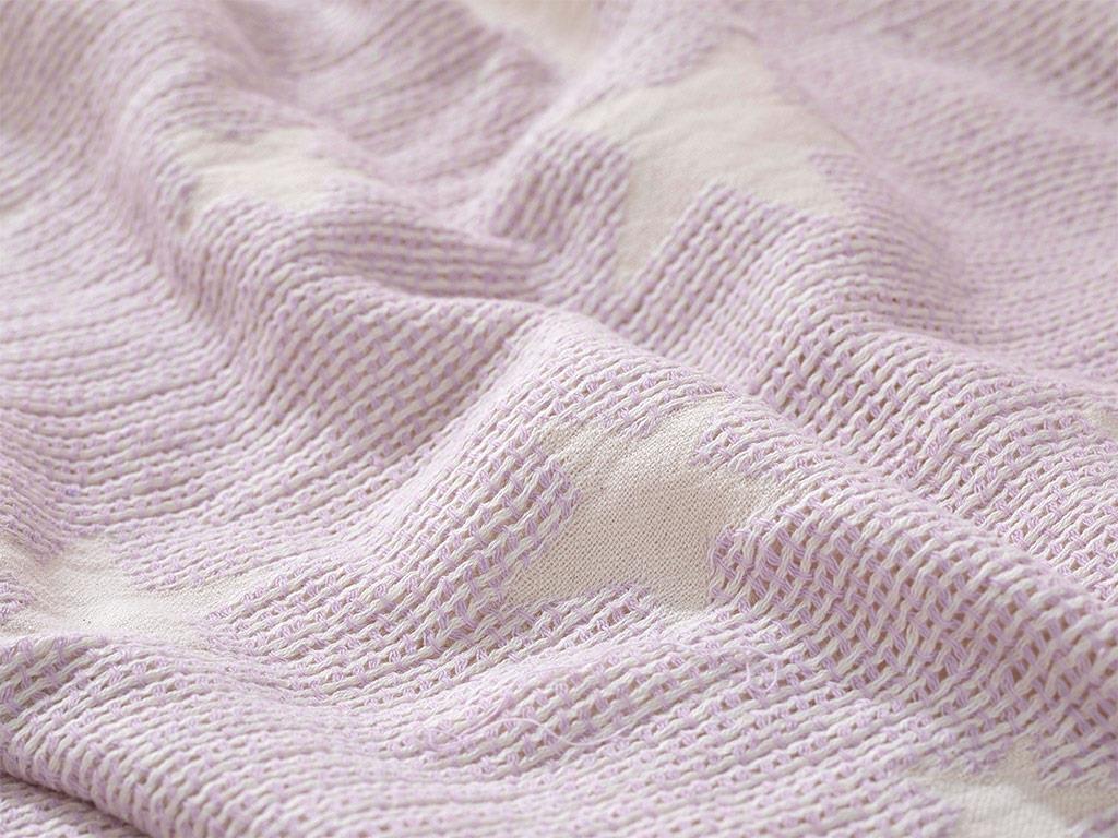 Baby Stars БЕБЕШКА ПОКРИВКА Жакардов 80x120 cm Lilac.