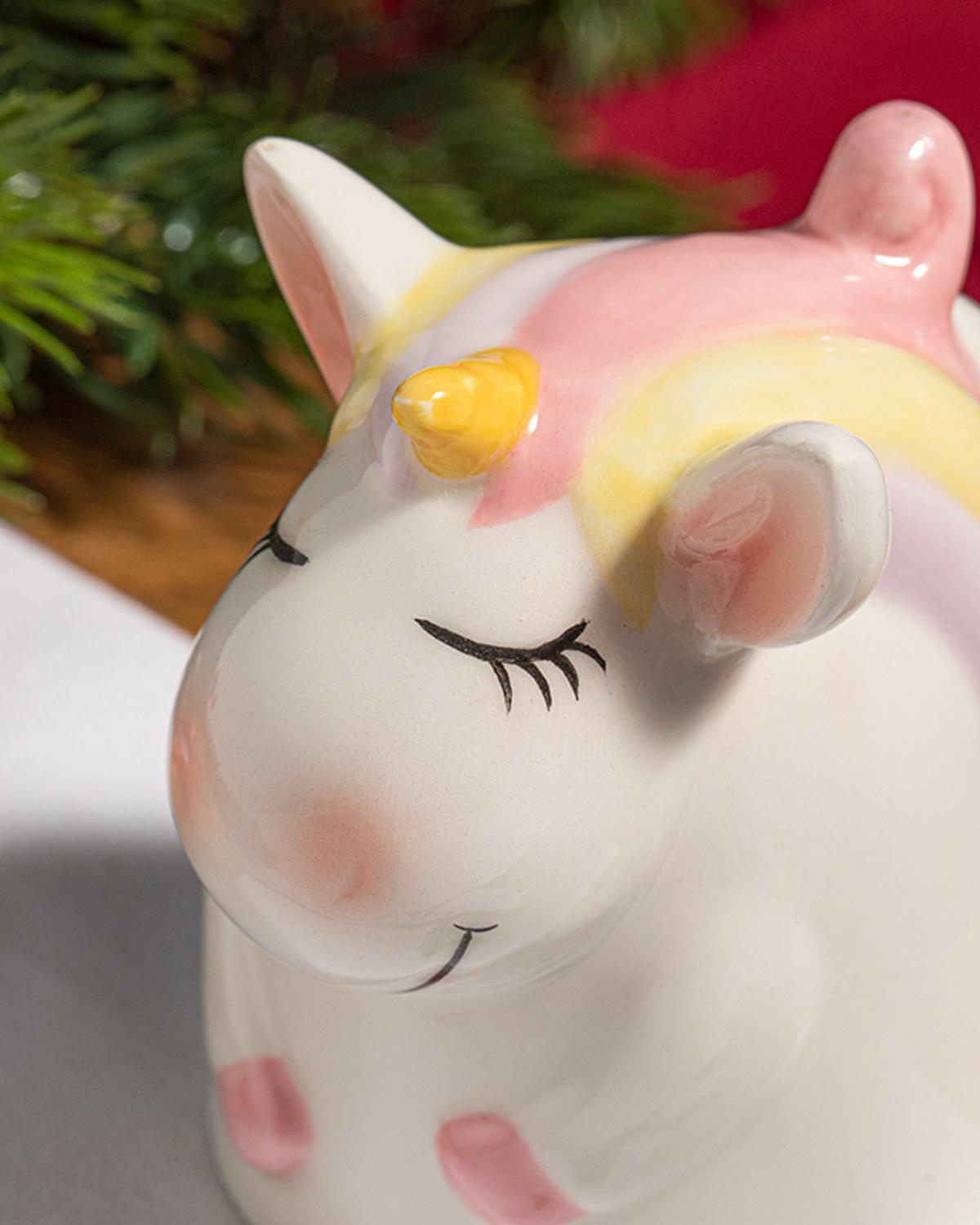 Baby Unicorn Чаша Доломит 75 мл Бял