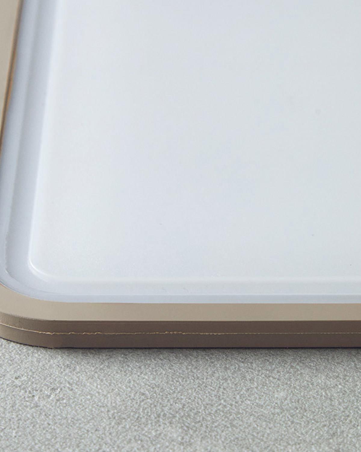 Basıc Дъска За Рязане Нехлъзгащ се Пластмаса 35x29 см Бежов