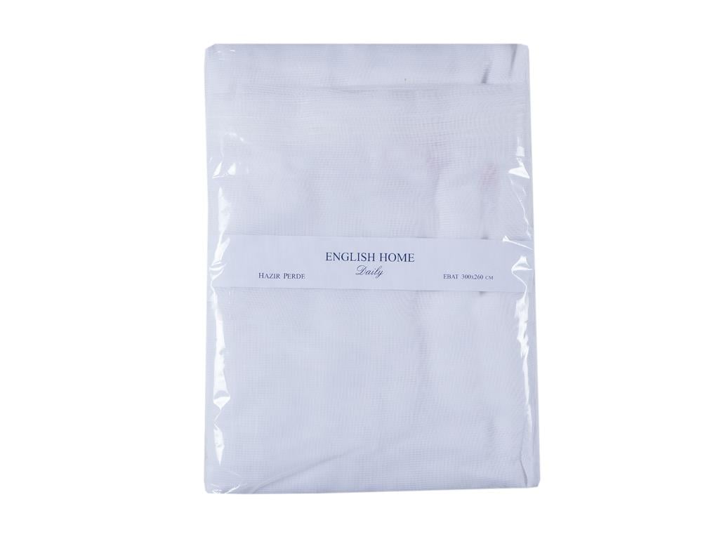 Basıc ТЮЛ ПЕРДЕ Тъкан Off White