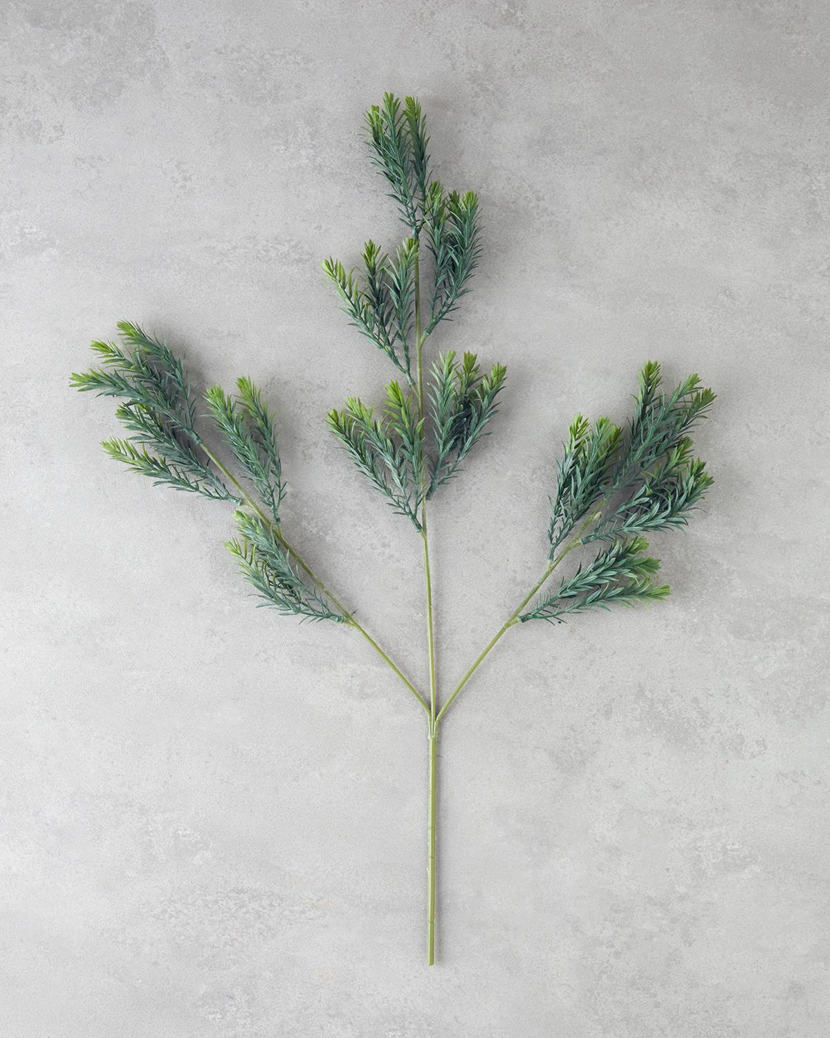 BIRCH LEAF SPRAY Изкуствено Цвете Един Стрък 66 см Зелен