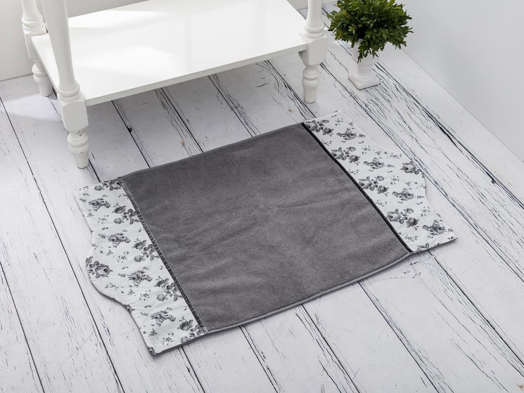 Black Magic ХАВЛИЯ ЗА КРАКА 50x70 cm Gray