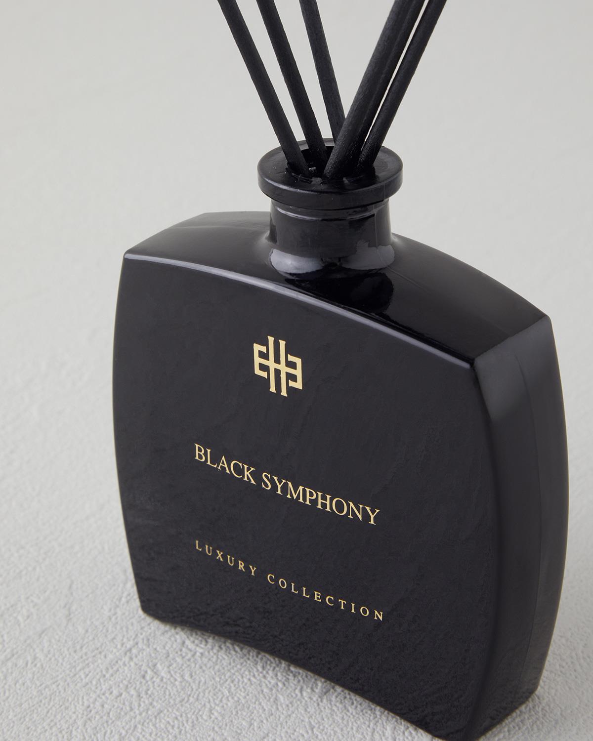 Black Symphony Ароматизатор За Стая С Пръчици 100 мл Черен