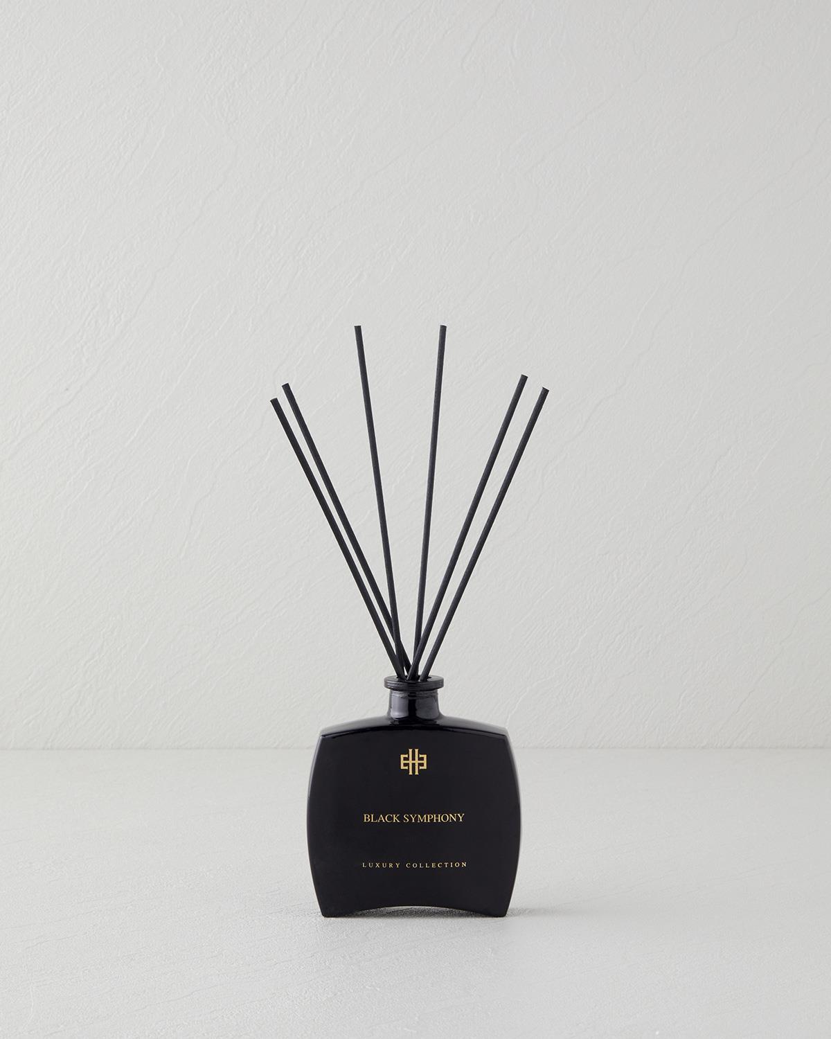 Black Symphony Ароматизатор За Стая С Пръчици 100 мл Черен