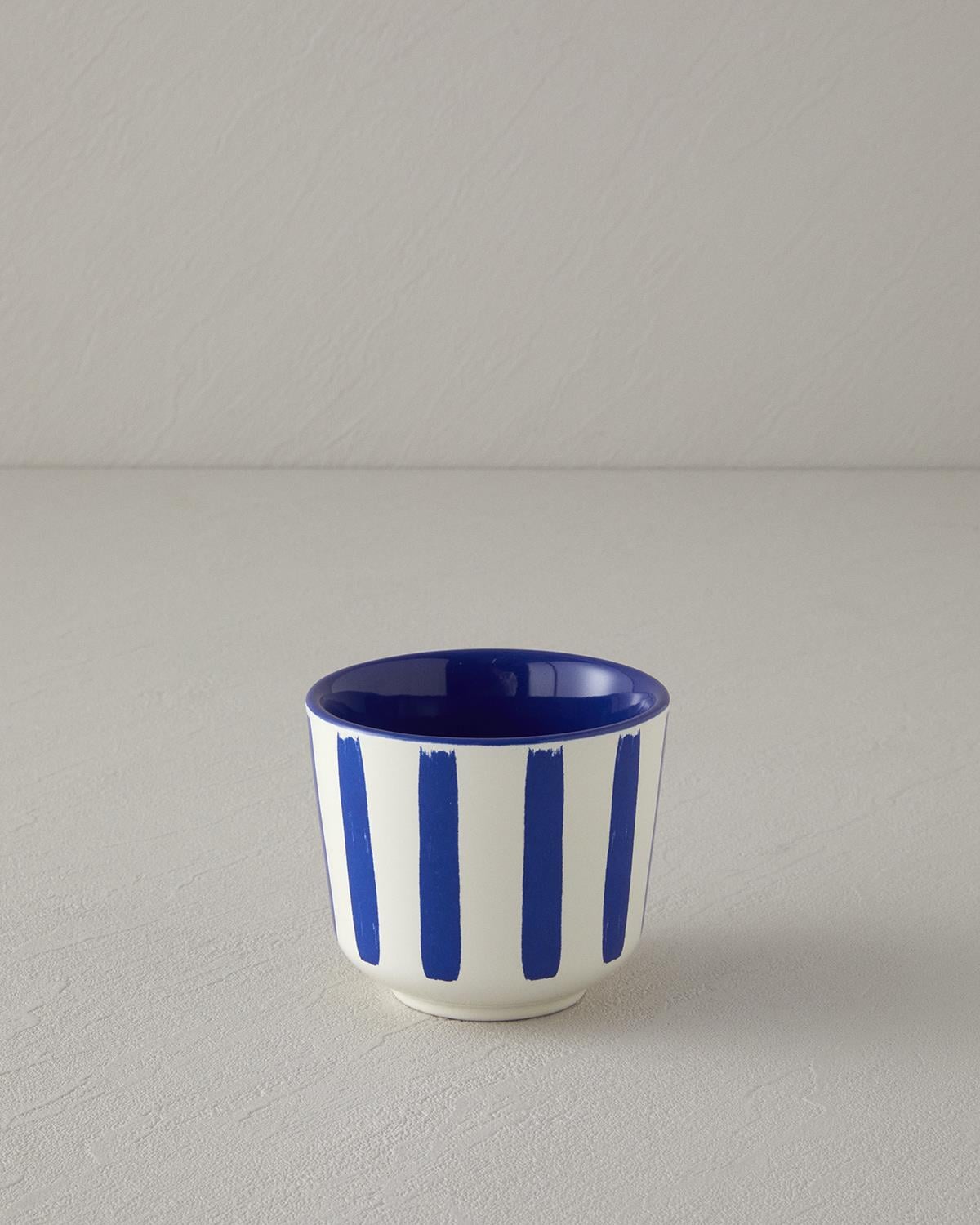 Чаша 2 бр. Каменна керамика 270 ml Син