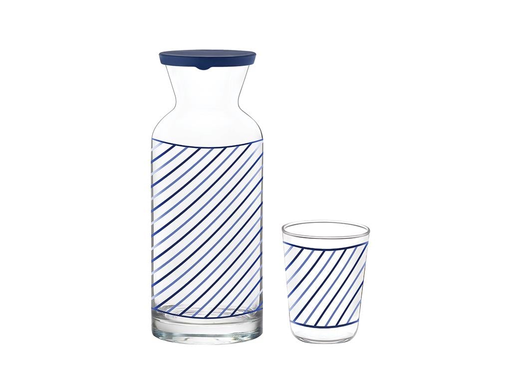 Blue Stripes СЕРВИЗ ЗА ВОДА 5 парчета Cam Син
