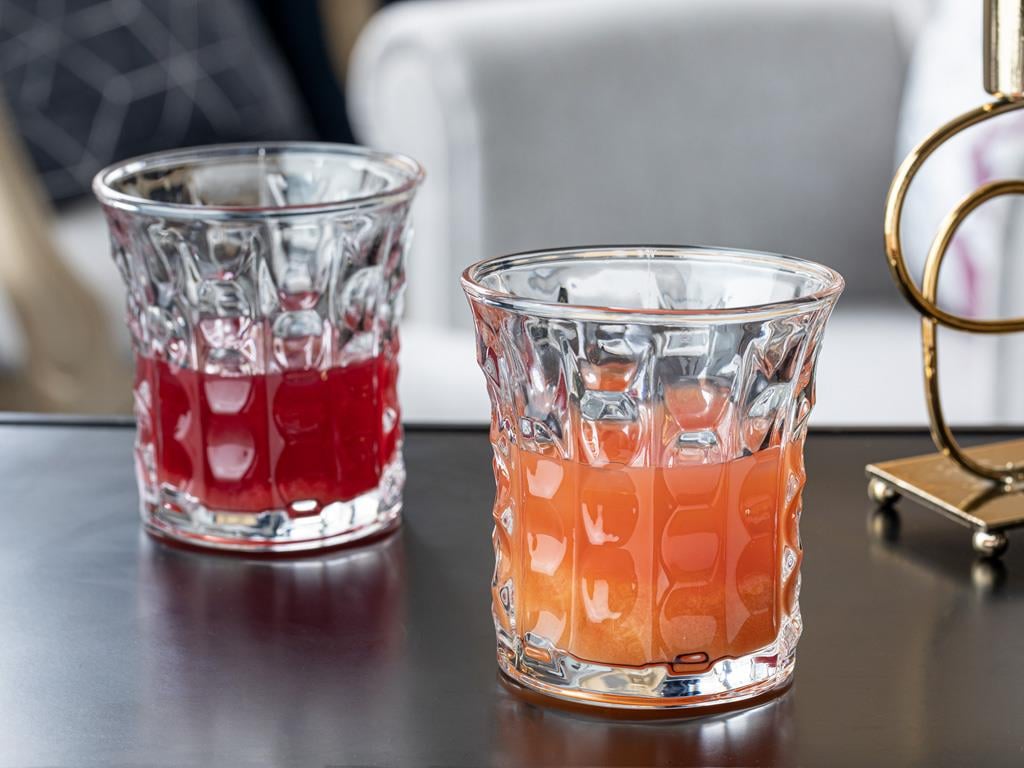Boby ЧАША ЗА БЕЗАЛКОХОЛНО 4 Set Cam 300 ml Transparent