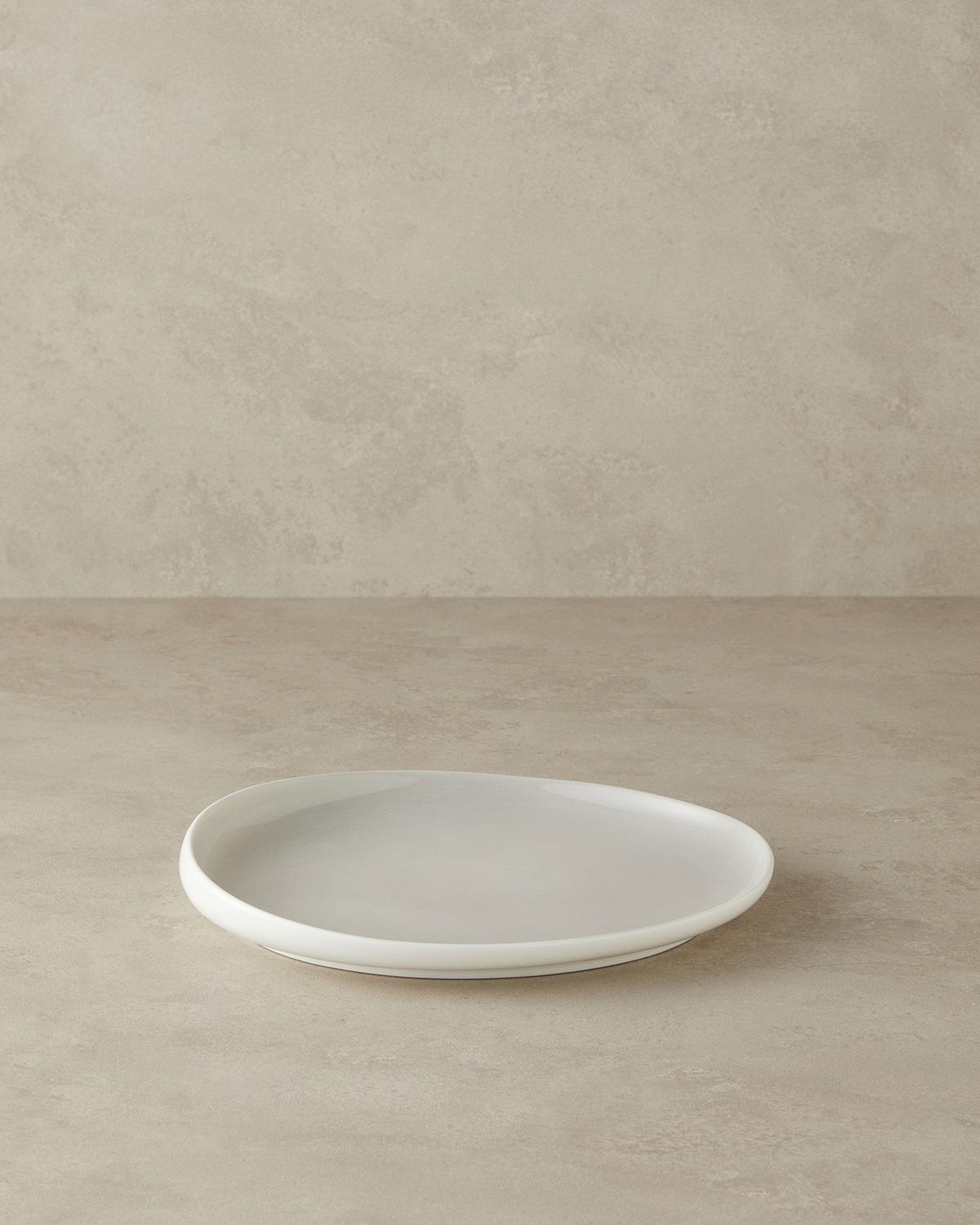 Boho Подложна Чиния За Сервиране Китайски костен порцелан 27 см Сив