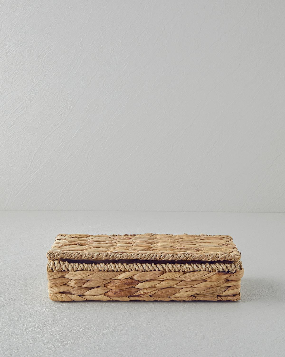 Boho Декоративна Кутия 27x13.5x6 см Натурален