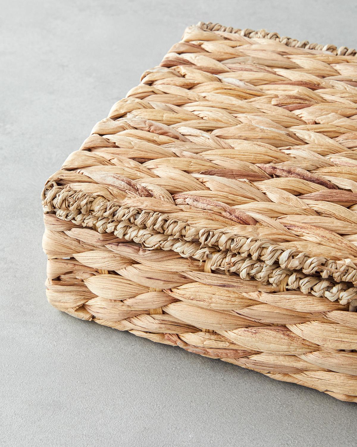 Boho Декоративна Кутия 34x21x8 см Натурален