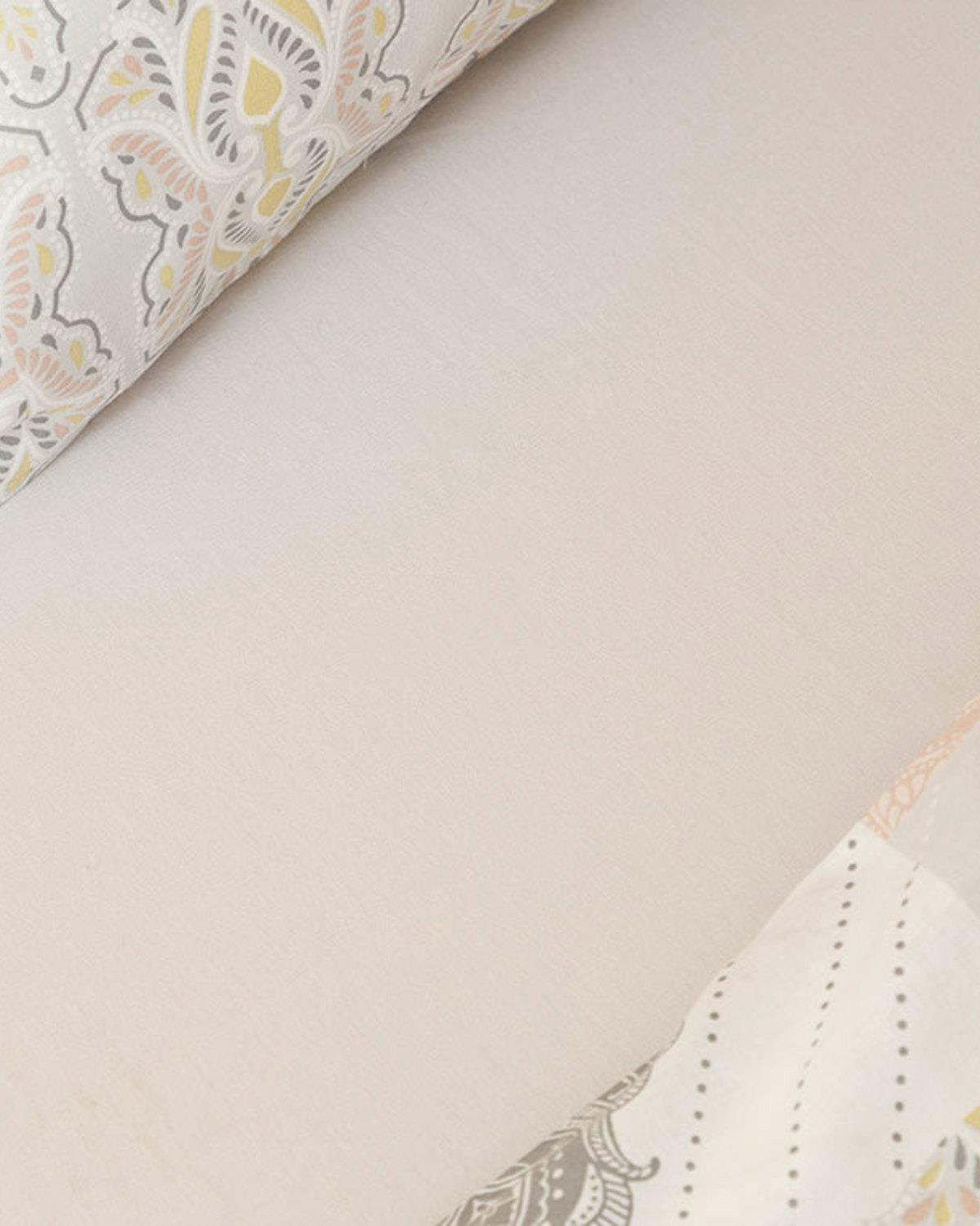 Boho Patch Спален Комплект Единичен Памук 160x220 см Сив