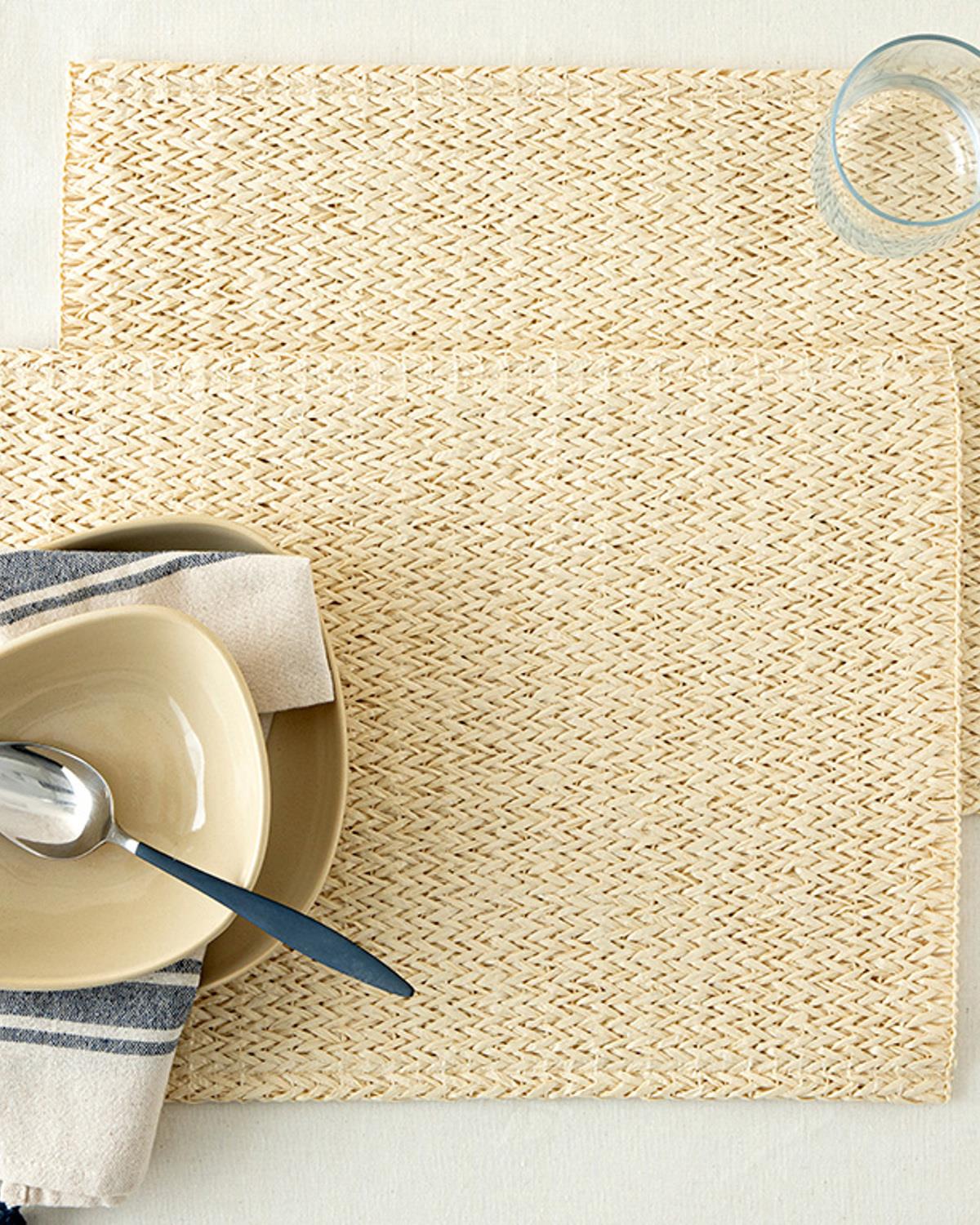 Braiding Американзки Сервиз 2Бр., Хартия, Кремово, 30X47 Cm