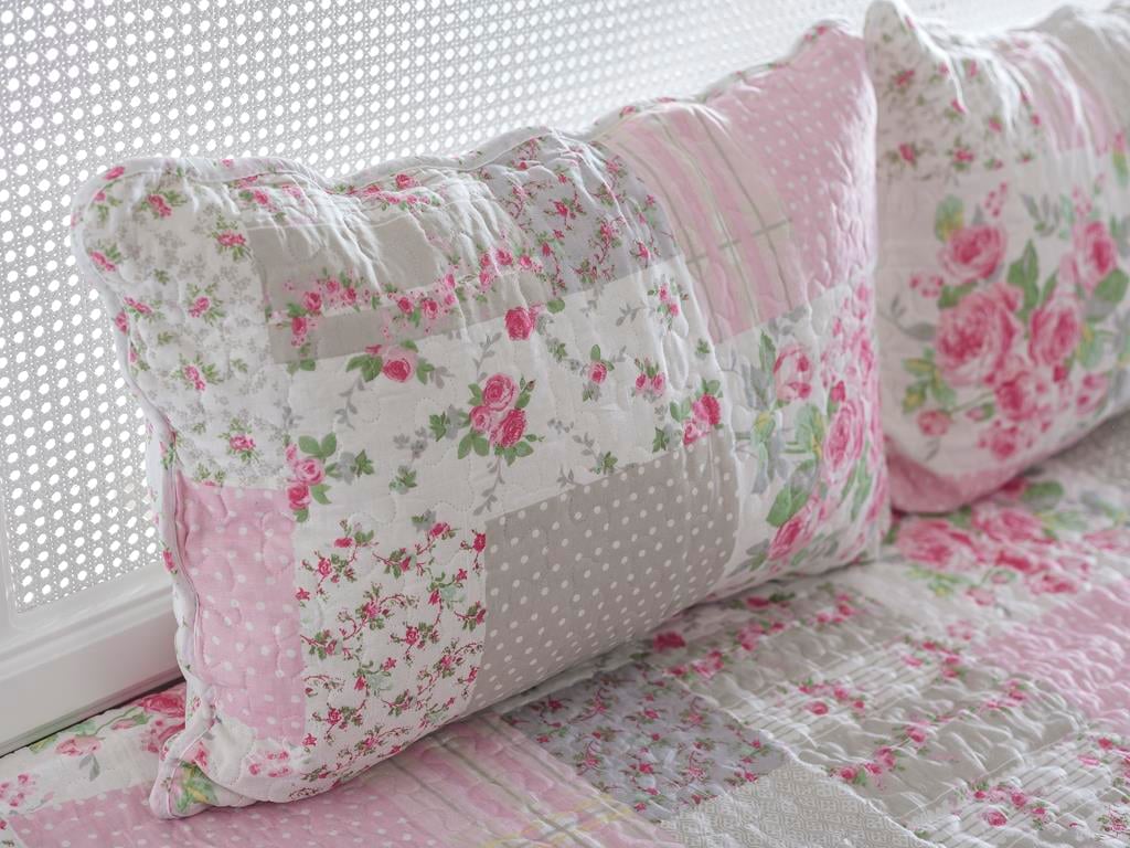 Calvina ПОКРИВКА ЗА ЛЕГЛО К Двоен Памучен 240x260 cm Pink